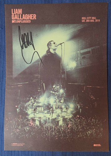 Liam gallagher oasis signed - gallagher,